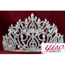 Tiara pequeña decoración elegante de lujo rhinestone pequeña tiara